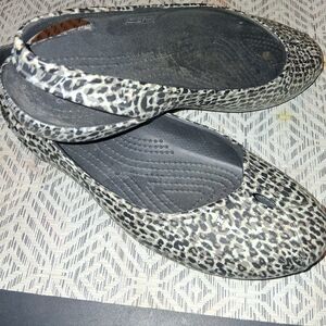 Crocs Leopard Print Women's Flats